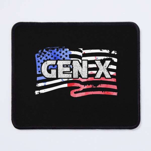 Item preview, Generation X - Gen Xer - Gen X American Flag designed and sold by Dressed For Duty.