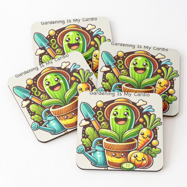 Item preview, Gardening Is My Cardio – Cute & Fun Garden Lover Design designed and sold by CreationbyNiki.