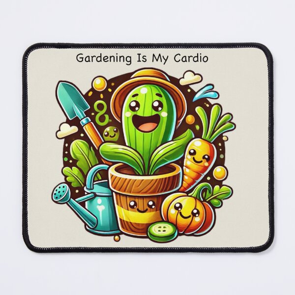Item preview, Gardening Is My Cardio – Cute & Fun Garden Lover Design designed and sold by CreationbyNiki.