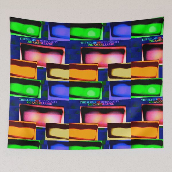 Item preview, The Slums of Mediocrity - "Zigzag Collapse" album cover designed and sold by Araible Designs.