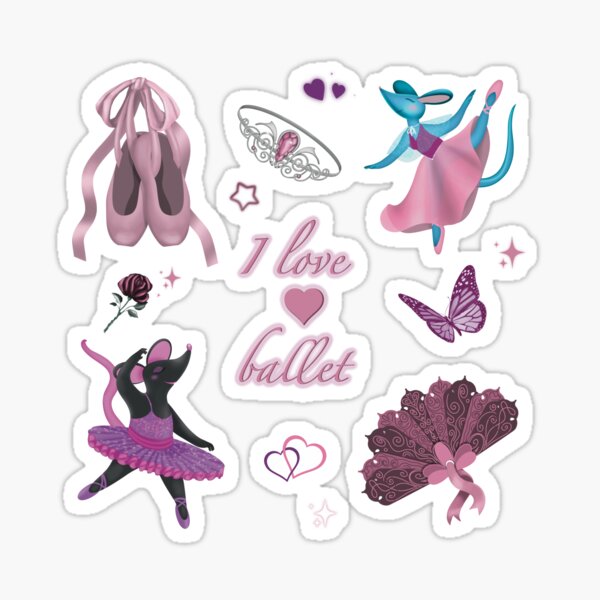 Item preview, I Love Ballet designed and sold by Elizarfa.