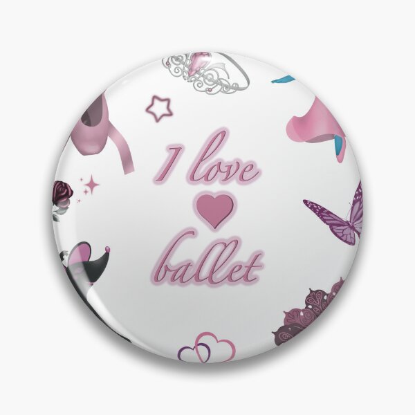 Item preview, I Love Ballet designed and sold by Elizarfa.