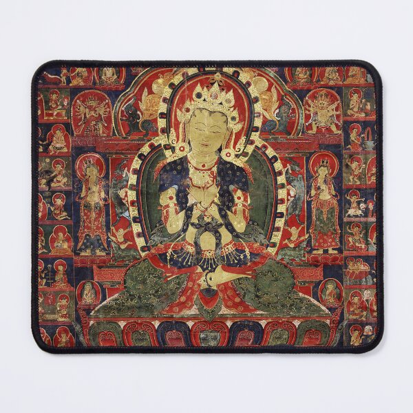Item preview, Mandala 226 Vajradhara Buddha 1400s designed and sold by GuyBlank.