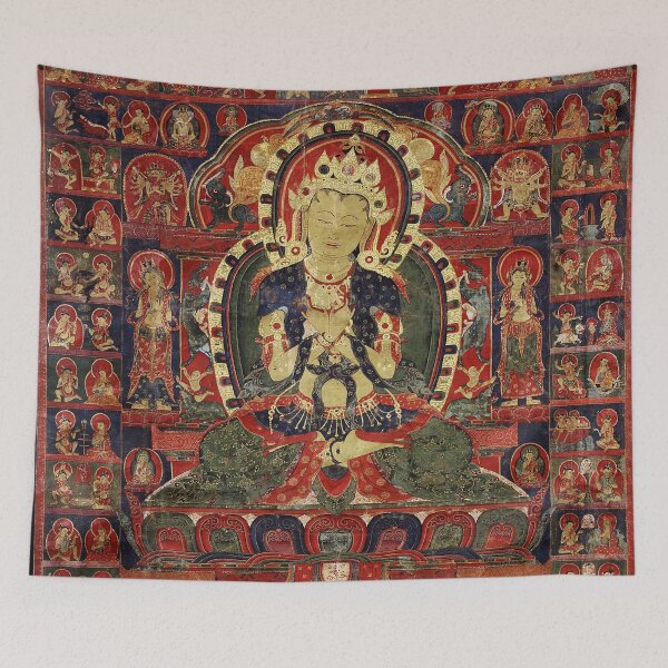 Item preview, Mandala 226 Vajradhara Buddha 1400s designed and sold by GuyBlank.