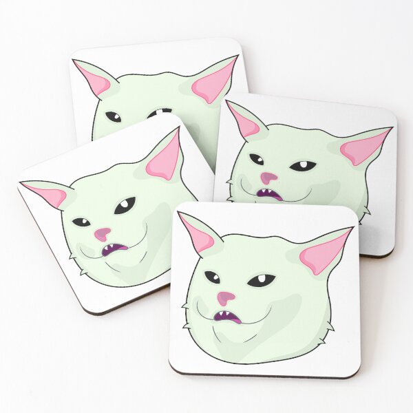 Item preview, Meme of a woman yelling at a cat designed and sold by DibujandoPorfa.