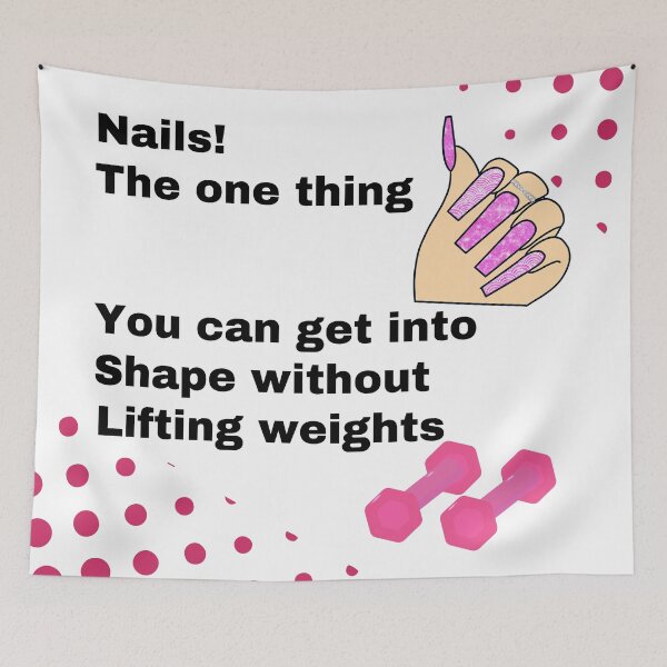 Item preview, Nails one thing you can get into shape designed and sold by Lisaarts.
