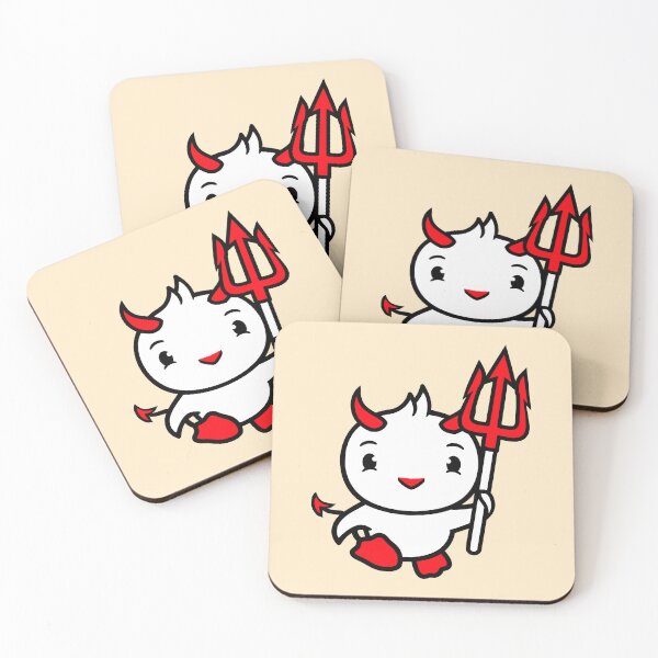 Item preview, Bird Devil Horns Satan Trident Hell Evil Cool Duck designed and sold by shirt-o-mat.