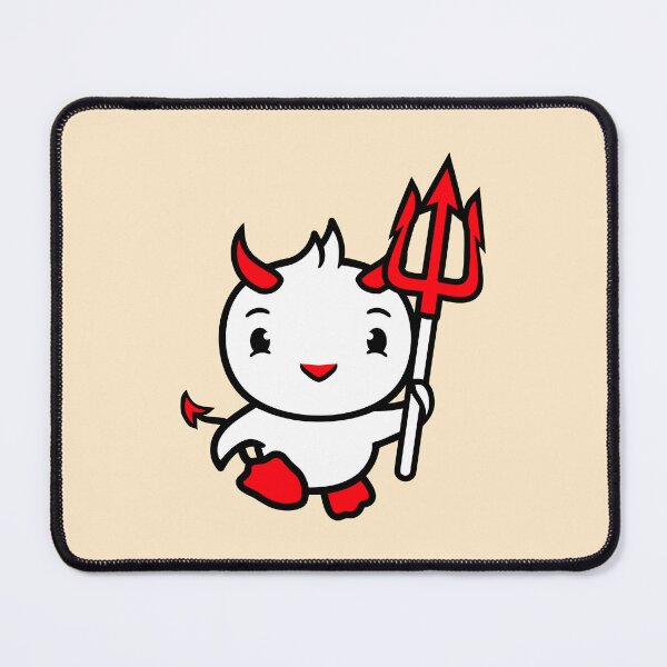Item preview, Bird Devil Horns Satan Trident Hell Evil Cool Duck designed and sold by shirt-o-mat.