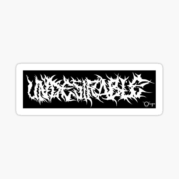Artikel-Vorschau von "Unerwünscht", designt und verkauft von OnyxFoxDesigns.