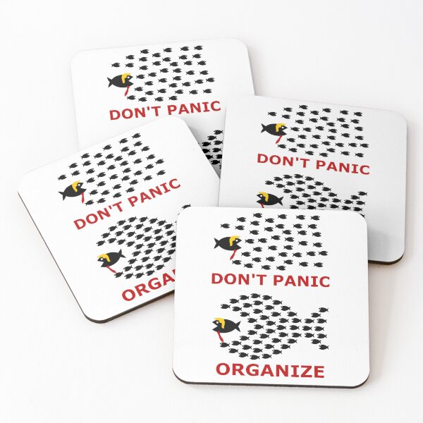 Item preview, Don't Panic, Organize  designed and sold by LeftAF.