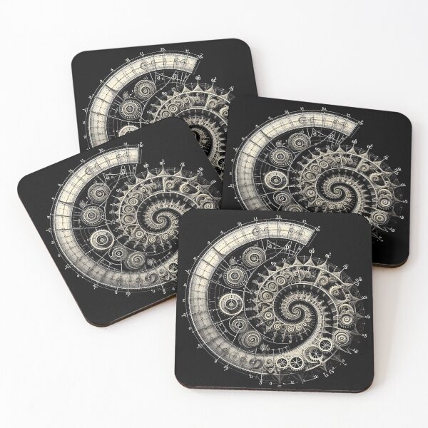 Aperçu de l'œuvre Double spirale créée et vendue par JacquiTaylorArt.