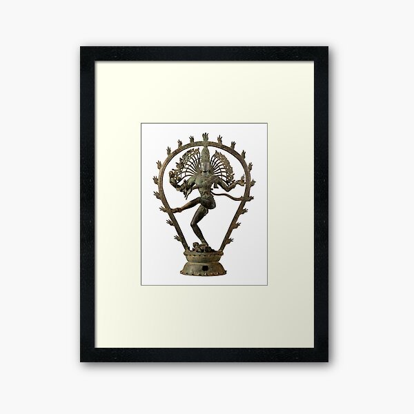 Vista previa del artículo con la obra «Nataraj (Shiva) bailando», diseñado y vendido por Mohankshatriya.