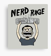 Nerd Rage Canvas Print