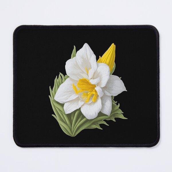 Item preview, Daffodil Flower Botanical Narcissus Pseudonarcissus designed and sold by Dressed For Duty.