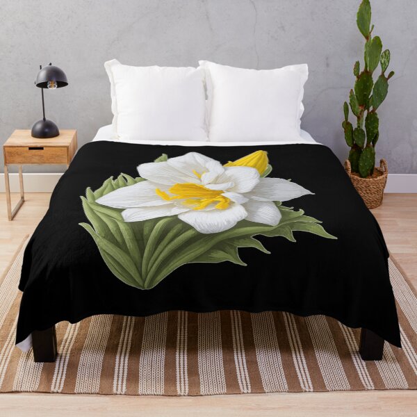Item preview, Daffodil Flower Botanical Narcissus Pseudonarcissus designed and sold by Dressed For Duty.