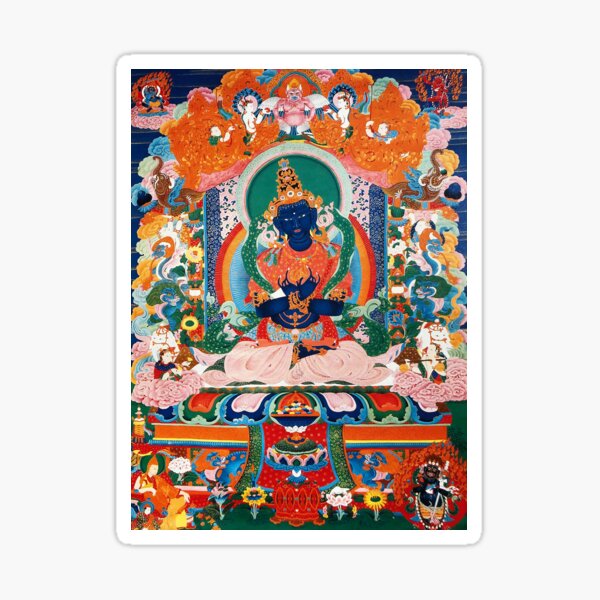 Item preview, Mandala 228 Vajradhara Buddha Solitary 1600s designed and sold by GuyBlank.