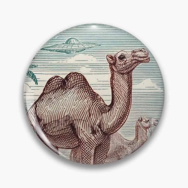 Item preview, Greetings From Kuwait - A Retro Vintage Style Camels Postal Stamp by Craitza designed and sold by House of Sadu by Craitza.