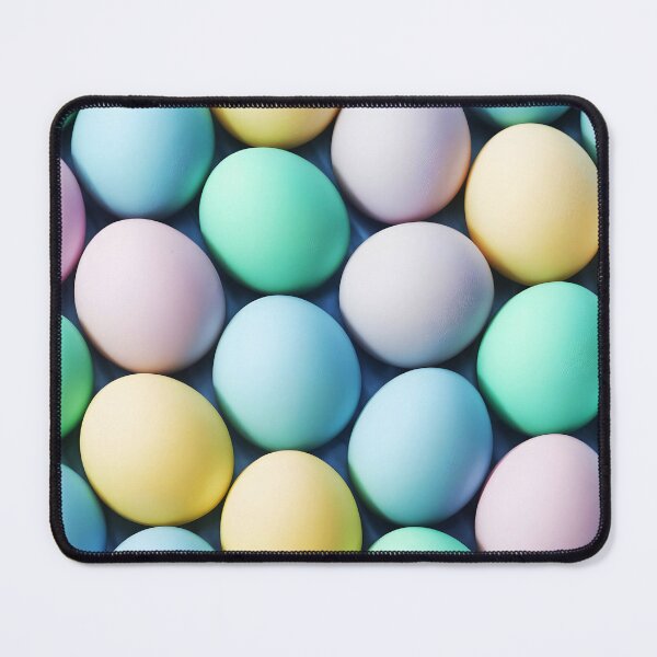 Item preview, Pastel Easter realistic eggs pattern designed and sold by EmeraldeaArt.