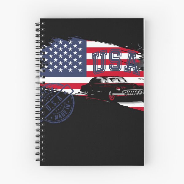 Item preview, American flag , vindage car designed and sold by Natalia Aaa.