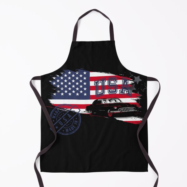 Item preview, American flag , vindage car designed and sold by Natalia Aaa.