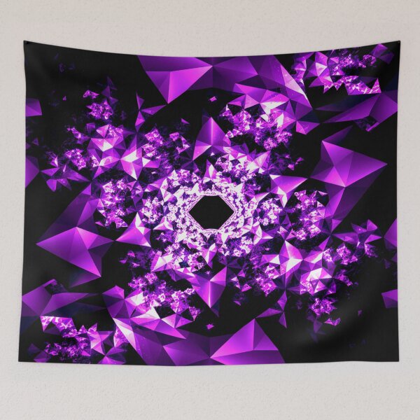 Item preview, Purple Fractal Kaleidoscope designed and sold by Exodoi.