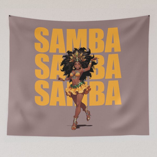 Item preview, Brazilian Samba Dancer Woman designed and sold by La Loca.