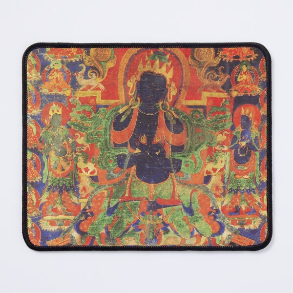 Item preview, Mandala 229 Vajradhara Buddha Solitary 1400s designed and sold by GuyBlank.