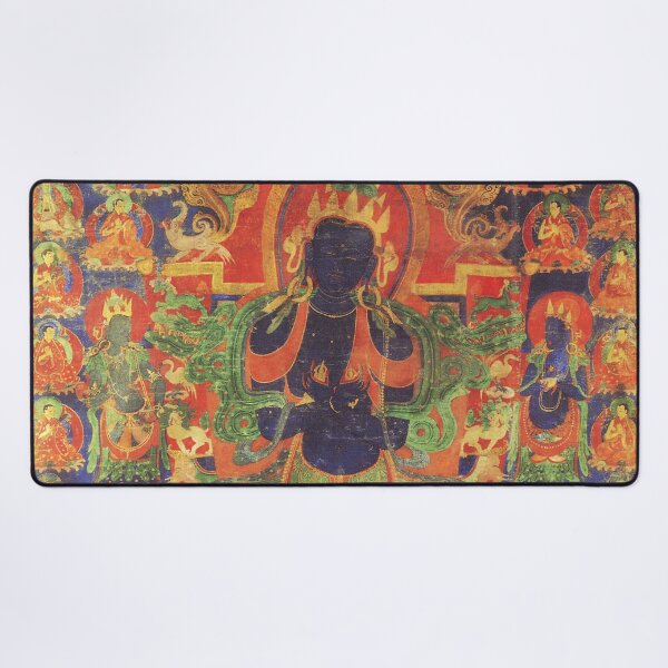 Item preview, Mandala 229 Vajradhara Buddha Solitary 1400s designed and sold by GuyBlank.