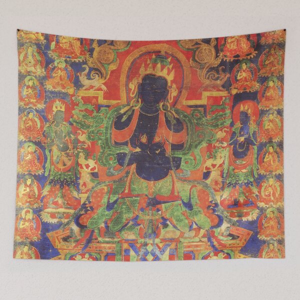 Item preview, Mandala 229 Vajradhara Buddha Solitary 1400s designed and sold by GuyBlank.