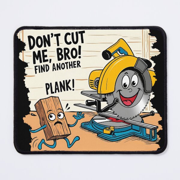 Item preview, Don't cut me, bro! Find another plank! designed and sold by TestudoDesign.
