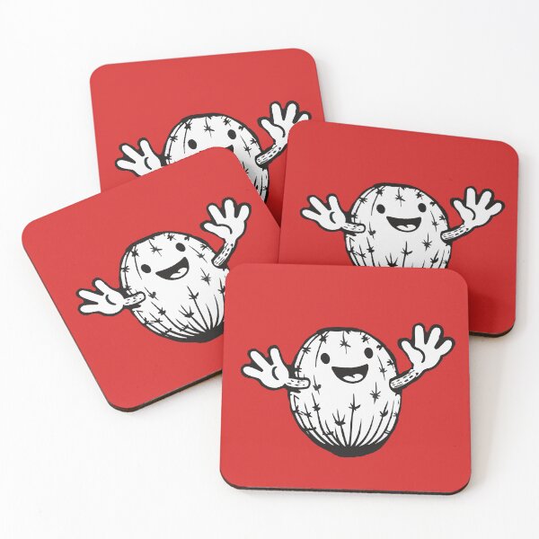 Item preview, Don't Touch! Cute Cactus Warning designed and sold by After De Moment.