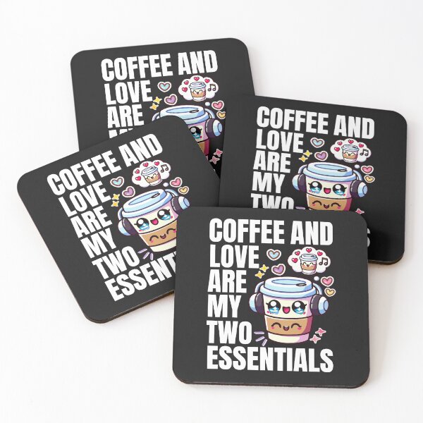 Item preview, Coffee + Love = My Essentials designed and sold by goodiesvalley.