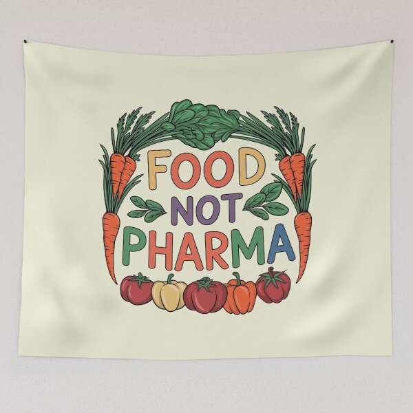 Item preview, Food Not Pharma designed and sold by Redgiant87x.