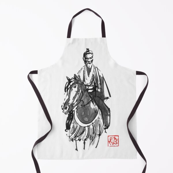 Item preview, old samurai on horse designed and sold by pechane.