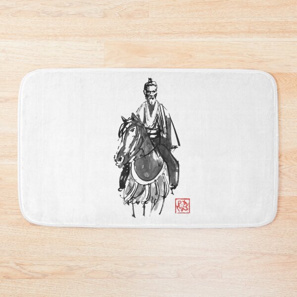 Item preview, old samurai on horse designed and sold by pechane.