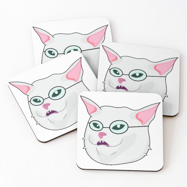 Item preview, Meme of a woman yelling at a cat designed and sold by DibujandoPorfa.