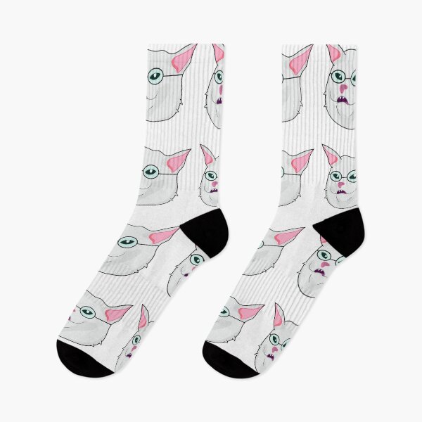 Item preview, Meme of a woman yelling at a cat designed and sold by DibujandoPorfa.