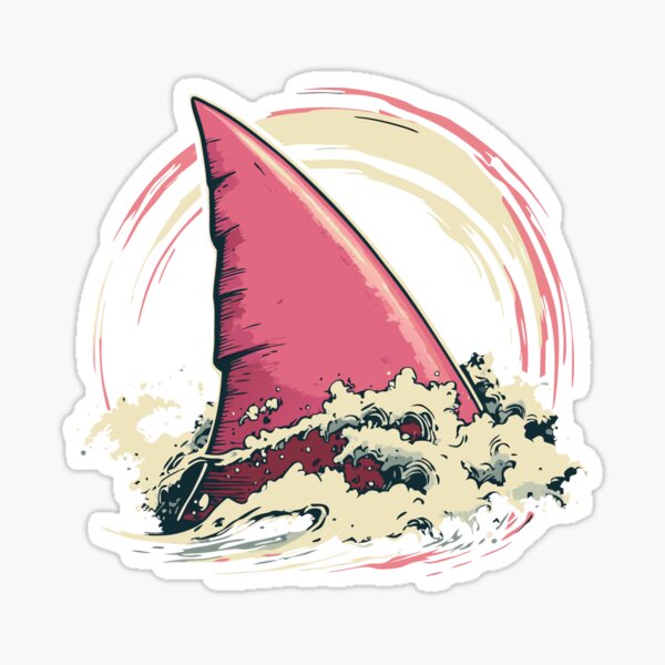Item preview, Pink shark fin designed and sold by Fixelgraphic.