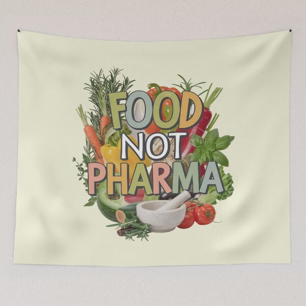 Item preview, Food Not Pharma designed and sold by Redgiant87x.