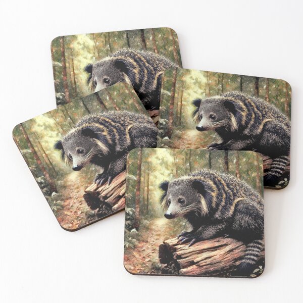 Item preview, The Binturong (Arctictis binturon) designed and sold by Helios Be. Lavsh.