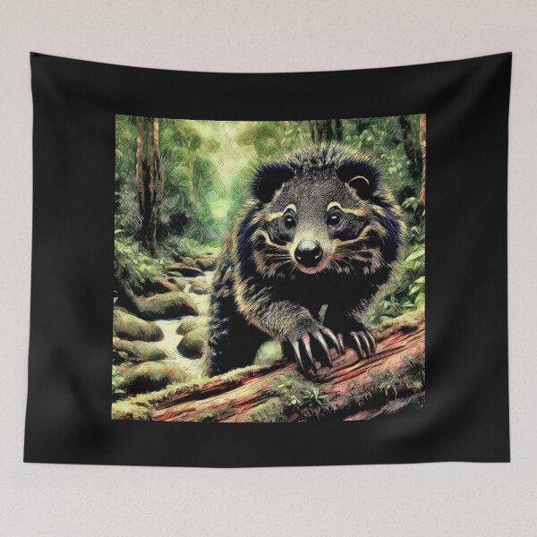 Item preview, The Binturong (Arctictis binturon) designed and sold by Helios Be. Lavsh.