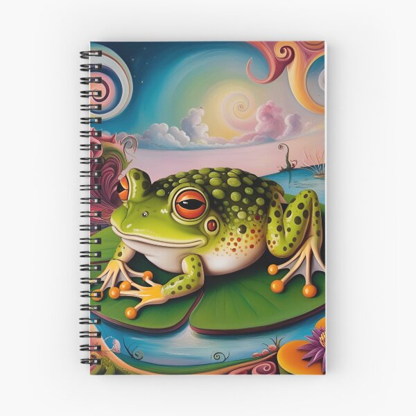Item preview, Cute Frog Toad, Cute Frog Drawing  designed and sold by Cuteanimalgifts.