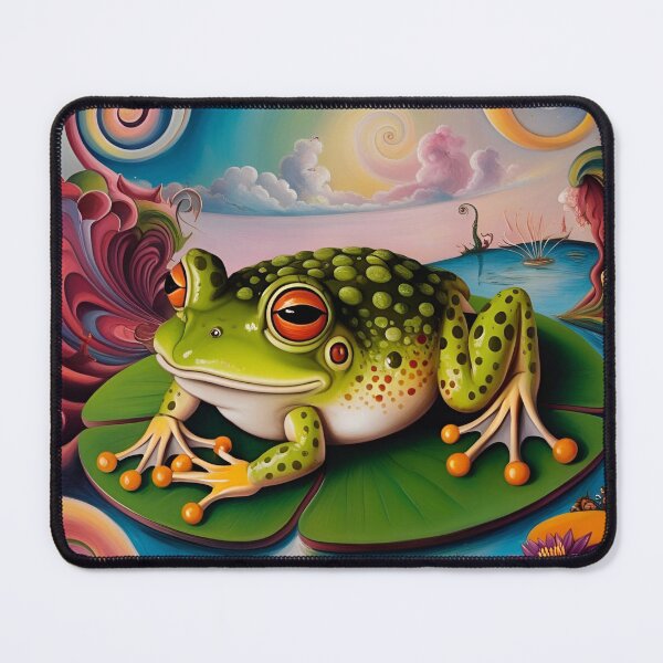 Item preview, Cute Frog Toad, Cute Frog Drawing  designed and sold by Cuteanimalgifts.