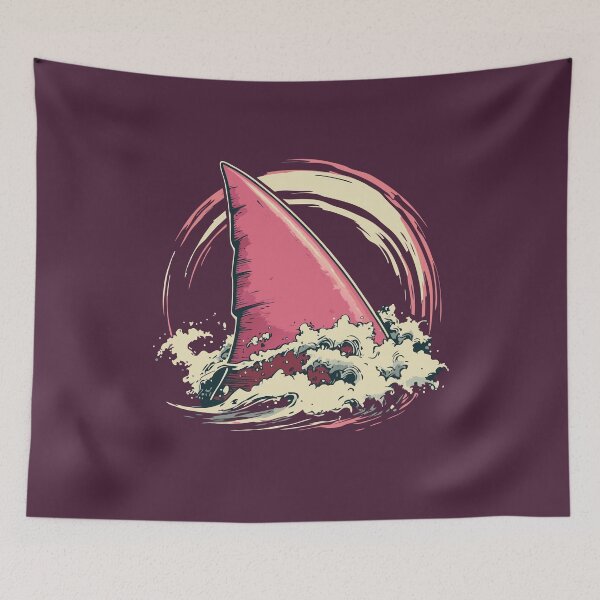 Item preview, Pink shark fin designed and sold by Fixelgraphic.