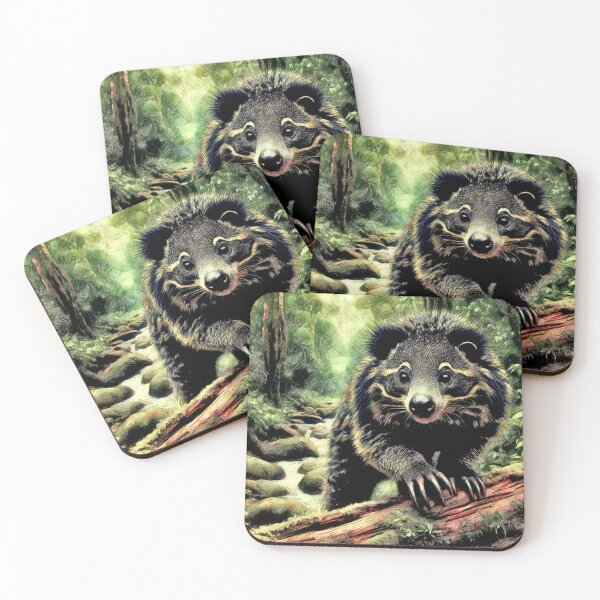Item preview, The Binturong (Arctictis binturon)#1 designed and sold by Helios Be. Lavsh.