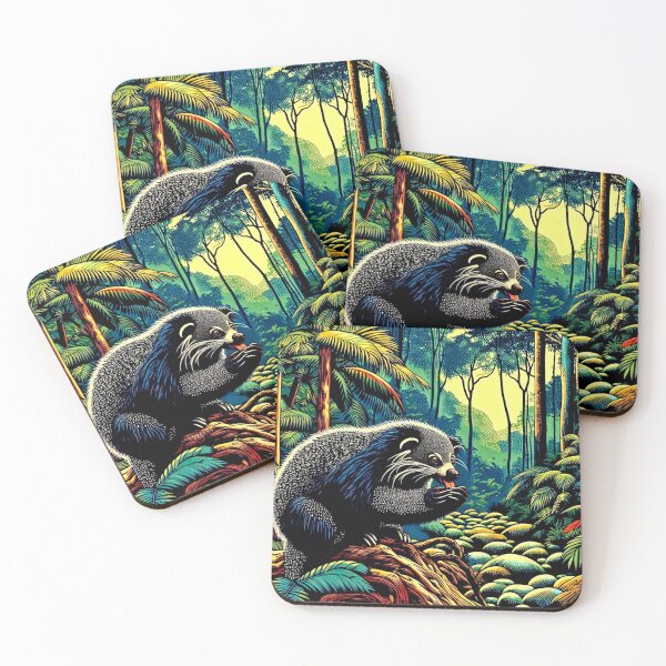 Item preview, The Binturong (Arctictis binturon)#2 designed and sold by Helios Be. Lavsh.