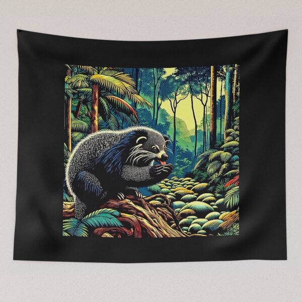 Item preview, The Binturong (Arctictis binturon)#2 designed and sold by Helios Be. Lavsh.