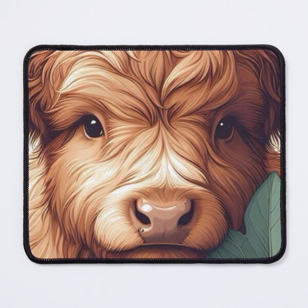 Item preview, Highland Cow vs Colour Splash designed and sold by IImagineArtAi.