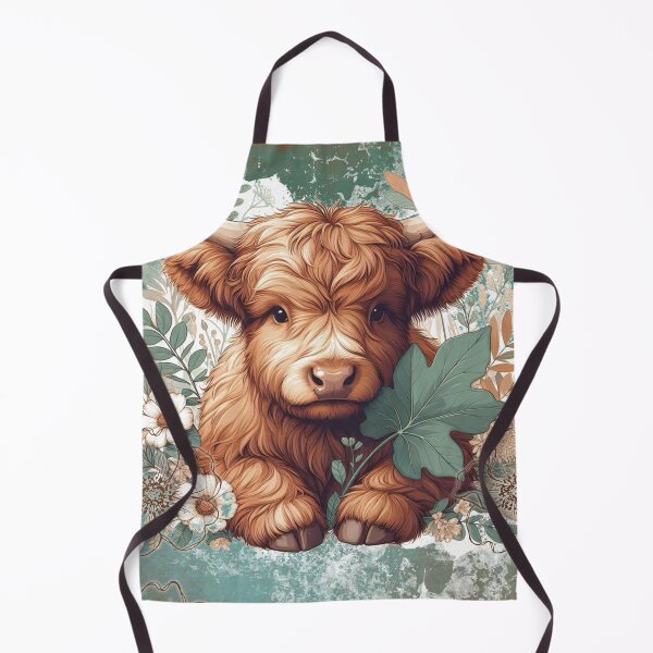 Item preview, Highland Cow vs Colour Splash  designed and sold by IImagineArtAi.