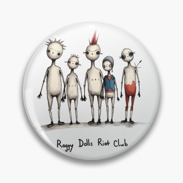 Item preview, Raggy Dolls Riot Club Rebellion designed and sold by ColorVibre.